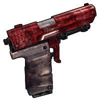 Red Shine Pistol Semi-Automatic Pistol rust skin
