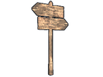 Double Sign Post