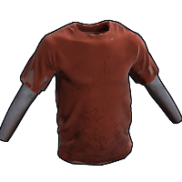 Red Tshirt T-Shirt rust skin