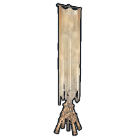 Large Banner on pole icon