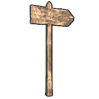 Single Sign Post icon