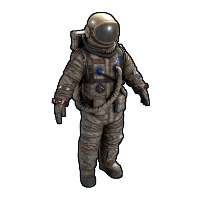 Spacesuit Hazmat Suit rust skin
