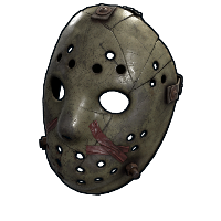 Hockey Mask Metal Facemask rust skin