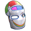 Rubius Rainbow Facemask