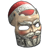 Serious Santa Facemask Metal Facemask rust skin