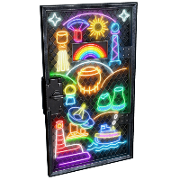 Neon Vibes Armored Door icon