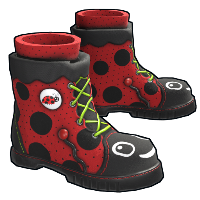 Ladybug Cosplay Boots Boots rust skin