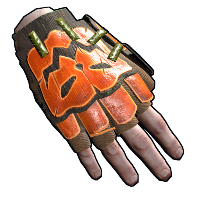 Pumpkin Roadsign Gloves Roadsign Gloves rust skin