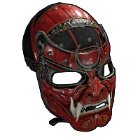 Ronin Mask Metal Facemask rust skin