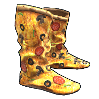 Pizza Hide Shoes Hide Boots rust skin