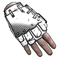 Comics Roadsign Gloves icon
