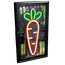 Neon Carrot Door - image 0