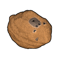 Capybara Rock Rock rust skin
