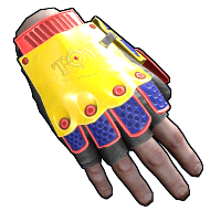 Toy Gloves Roadsign Gloves rust skin