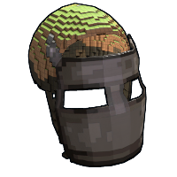 Pixel Facemask Metal Facemask rust skin