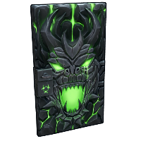 Toxic Dragon Metal Door