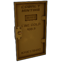 Minted Gold Armored Door