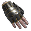 Black Gold Roadsign Gloves - image 0