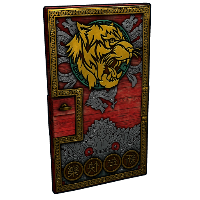 Gold Lunar Tiger Door