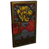 Gold Lunar Tiger Door Sheet Metal Door rust skin