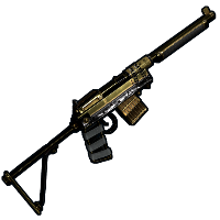 Black Gold SAR Semi-Automatic Rifle rust skin