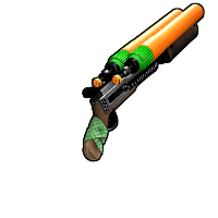 Carrot DBS Double Barrel Shotgun rust skin