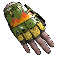 Bombshell Roadsign Gloves Roadsign Gloves rust skin