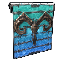 Glacial Visage Garage Door