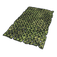 Forest Camouflage Net Rug rust skin
