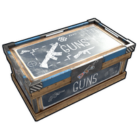 Scientific Guns Storage Large Wood Box rust skin