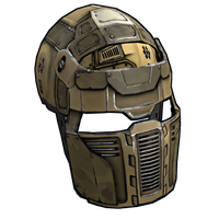 Military Facemask Metal Facemask rust skin
