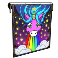 Rainbow Pony Garage Door icon