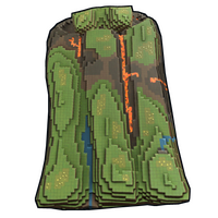 Pixel Sleeping Bag Sleeping Bag rust skin