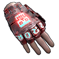 Corrupted Roadsign Gloves