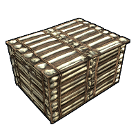 Bone Cage Box Wood Storage Box rust skin