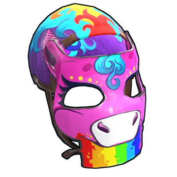 Rainbow Unicorn Mask