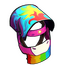Rainbow Pony Helmet - image 0