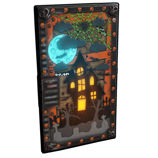 Halloween House Door