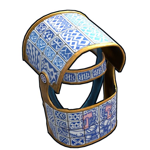 Porcelain Helmet