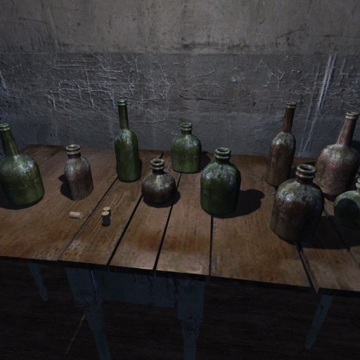 Old Wine Bottles