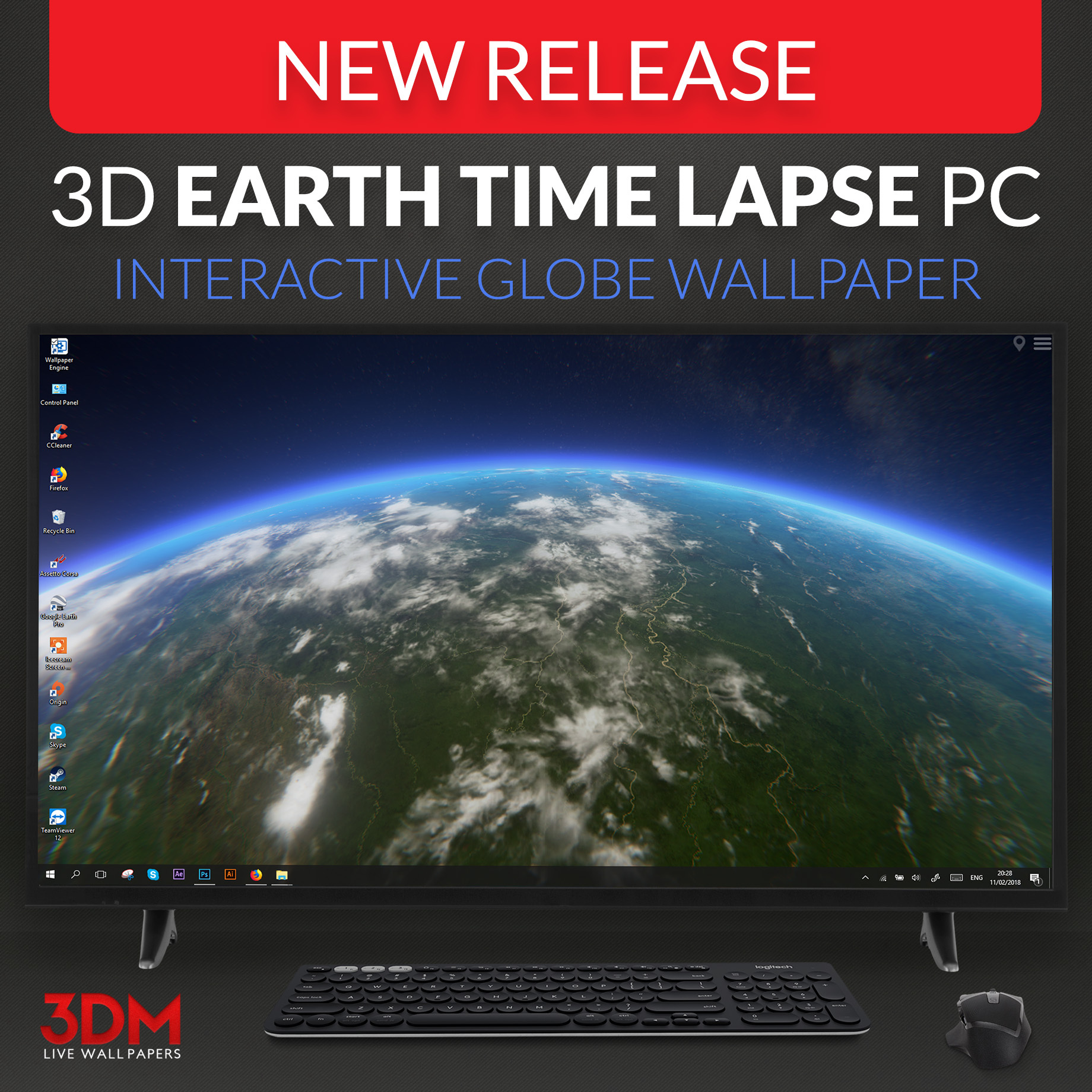 3D Earth Time Lapse PC