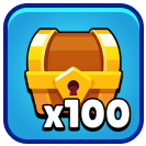 Rare chest x100