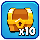 Rare chest x10