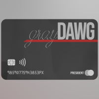 GrayDawg PRESIDENT | Cash Card