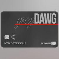 GrayDawg FIRST CLASS | Cash Card