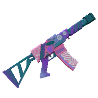 Pink 80s style AK-Thodik