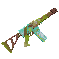 Cyan 80s style AK-Thodik