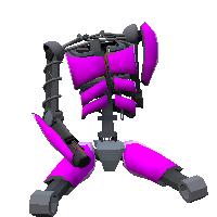 Bright pink armor