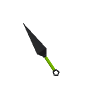 Green kunai