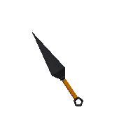 Orange kunai